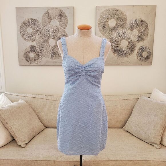 Minkpink Textured Sweetheart Mini Dress sz Med - Picture 4 of 15